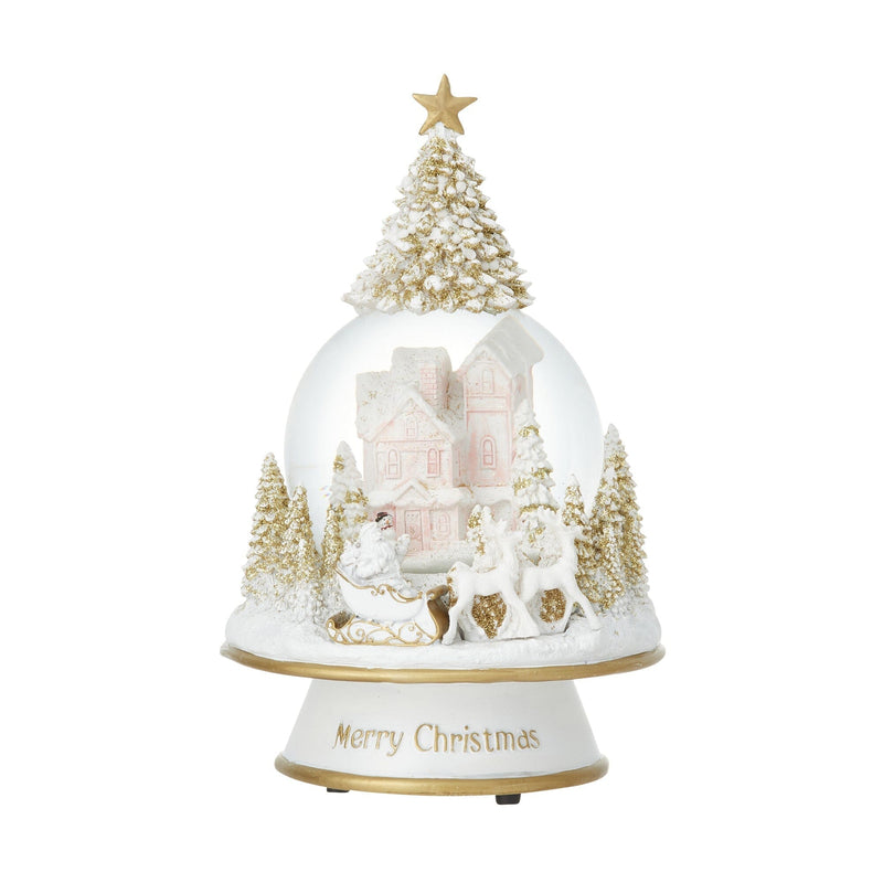 Snow Globe Tree Town Extra large Pink