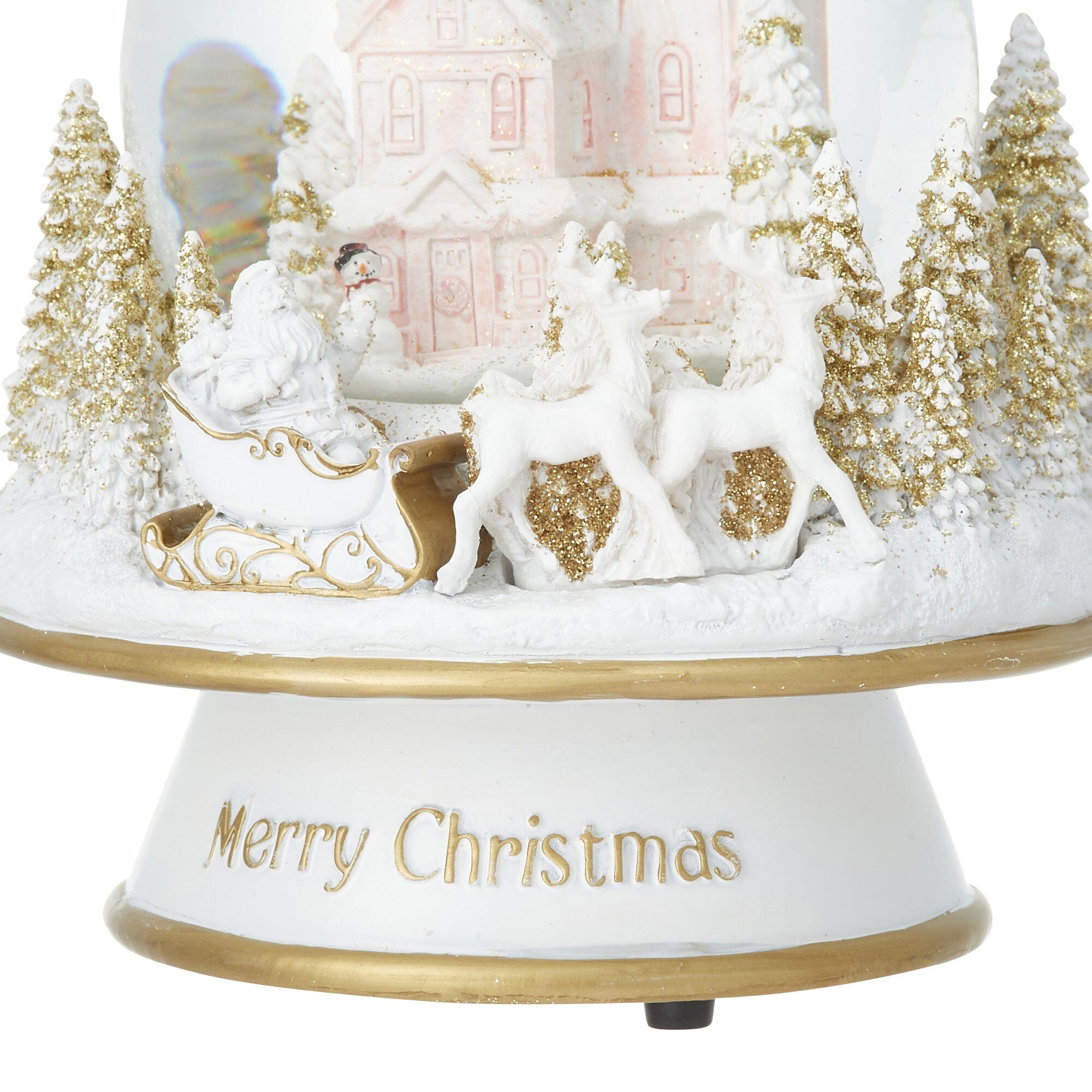 Snow Globe Tree Town Extra large Pink
