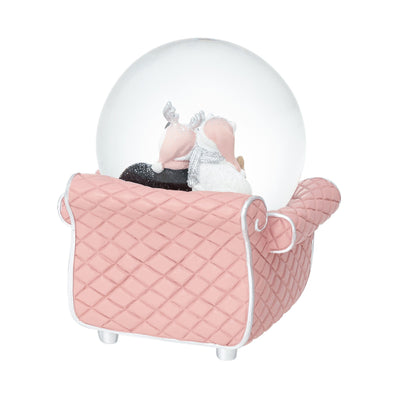 Snow Globe Cat Sofa Large Pink