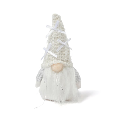 Nordic Santa Ribbon Small White