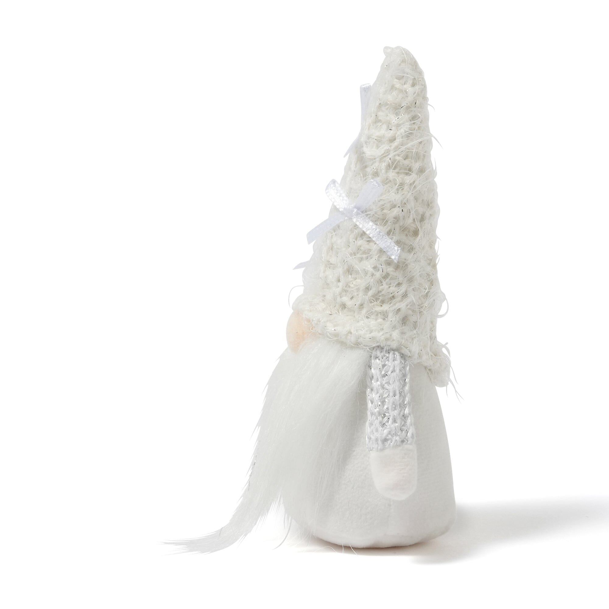 Nordic Santa Ribbon Small White