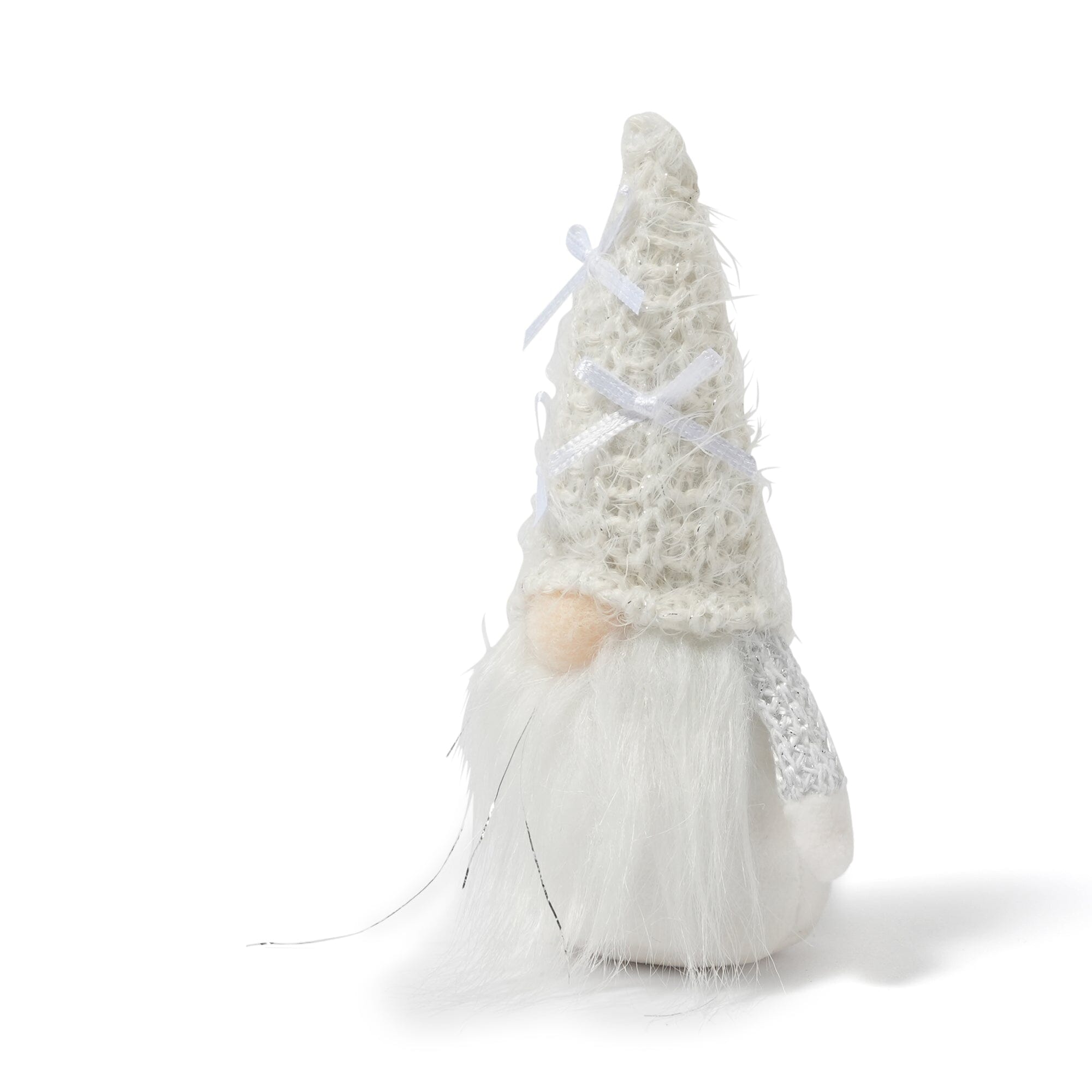 Nordic Santa Ribbon Small White