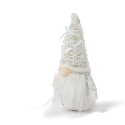 Nordic Santa Ribbon Small White