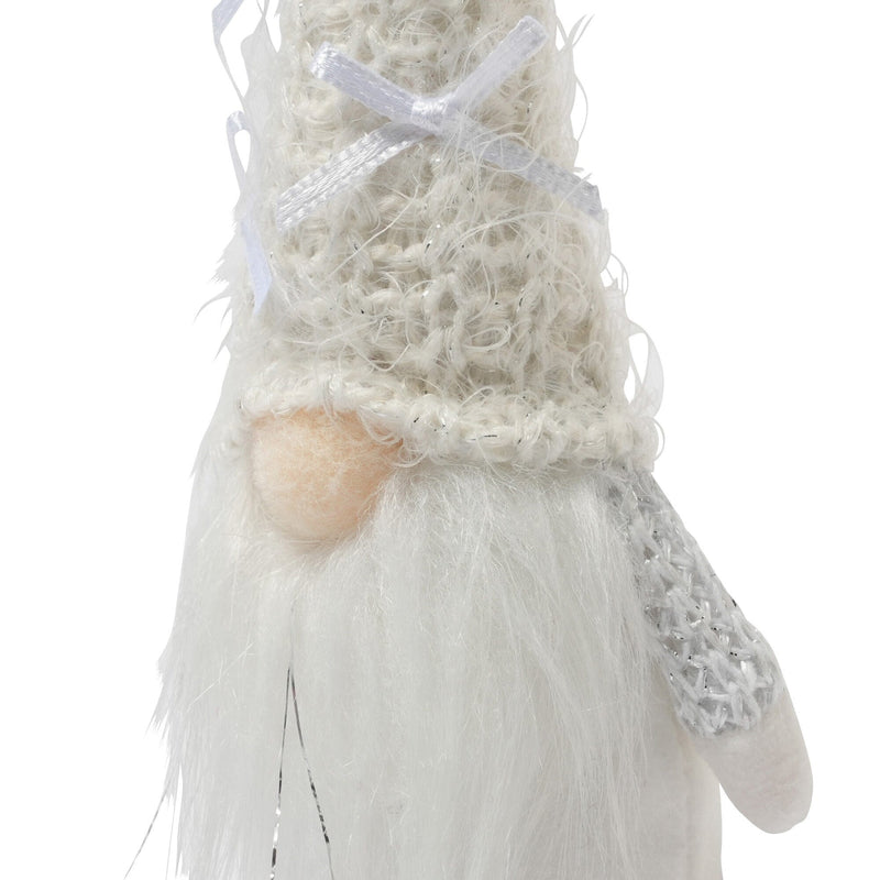 Nordic Santa Ribbon Small White