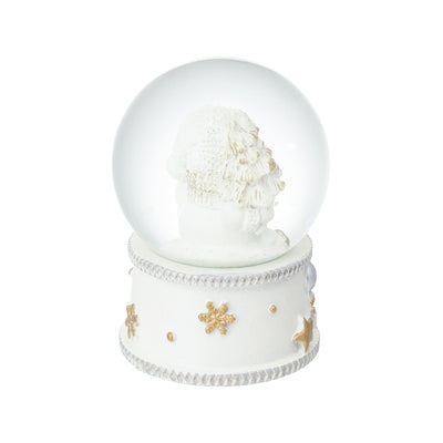 Snow Globe Snowman Small White