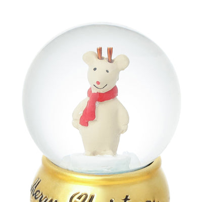Snow Globe Reindeer XS Gold