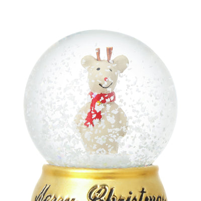 Snow Globe Reindeer XS Gold