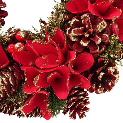 Wreath Large Red