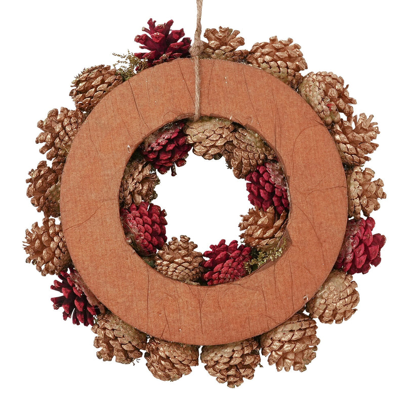 Wreath Large Gold