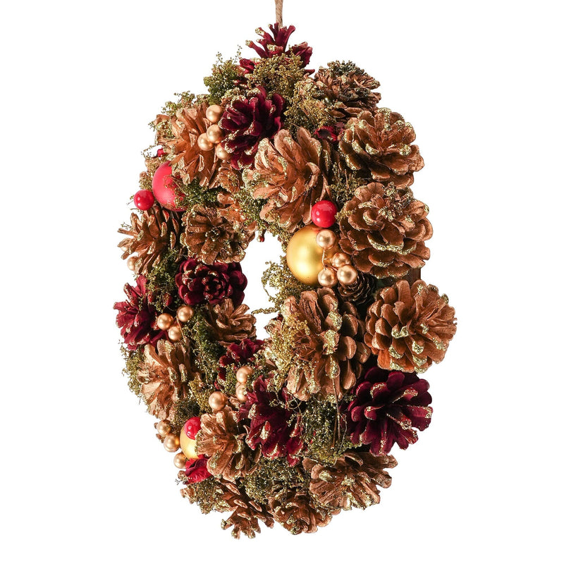 Wreath Large Gold