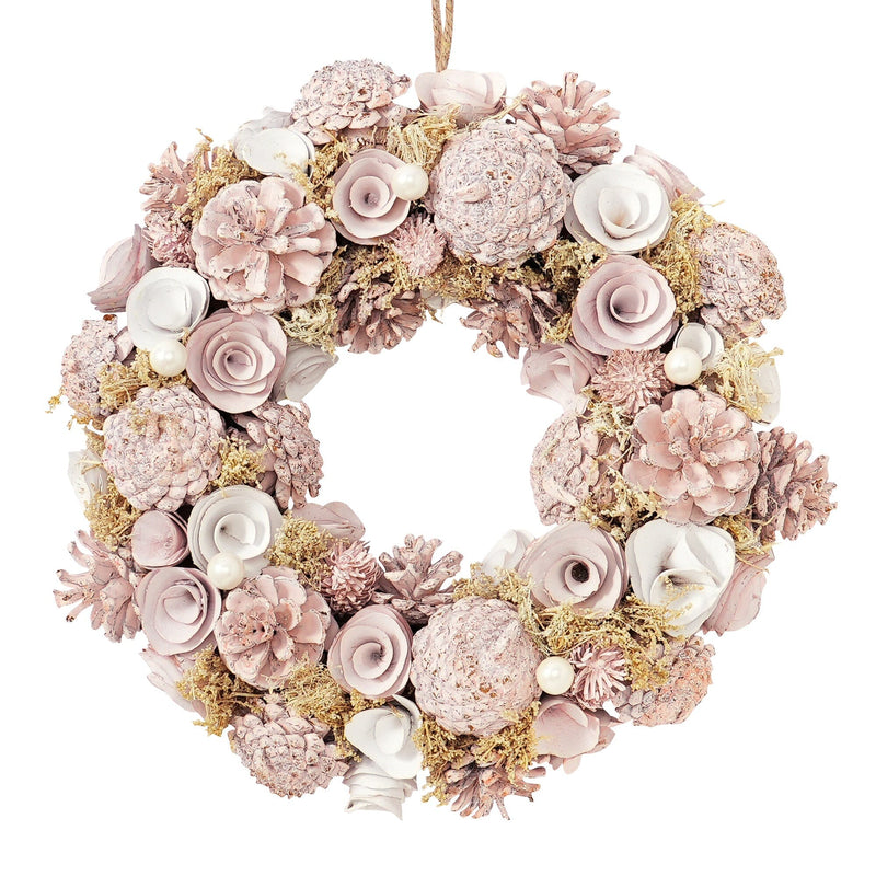 Wreath Large Pink
