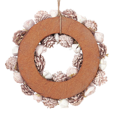 Wreath Large Pink