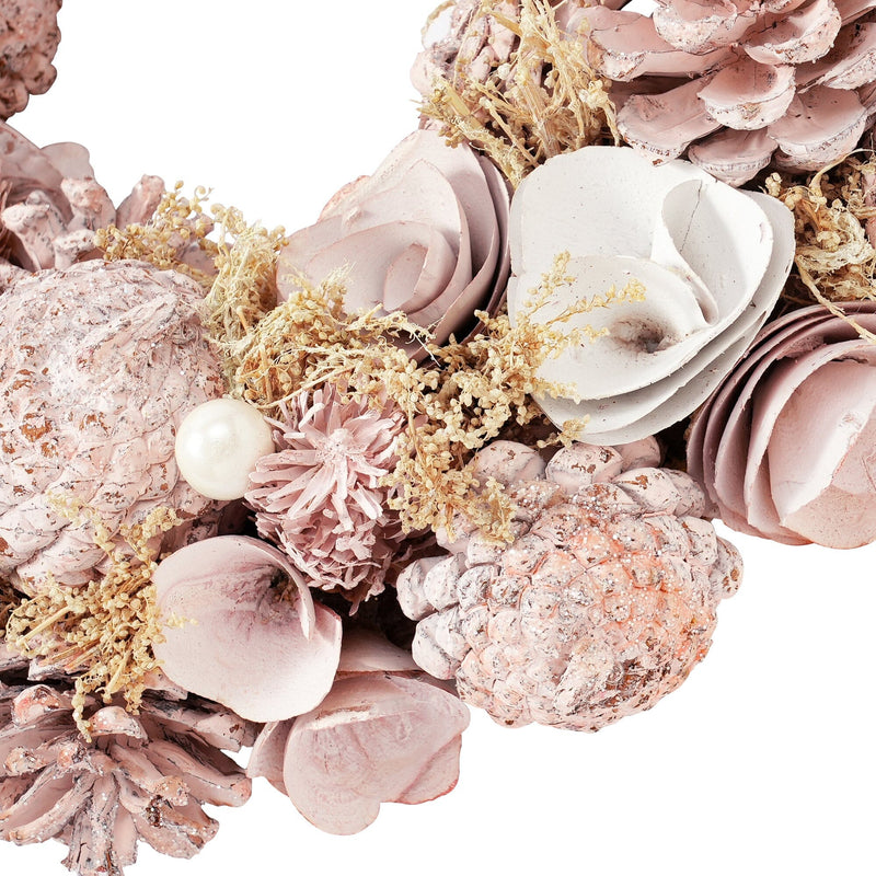Wreath Large Pink