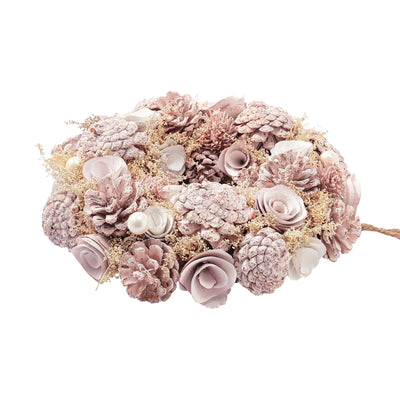 Wreath Medium Pink