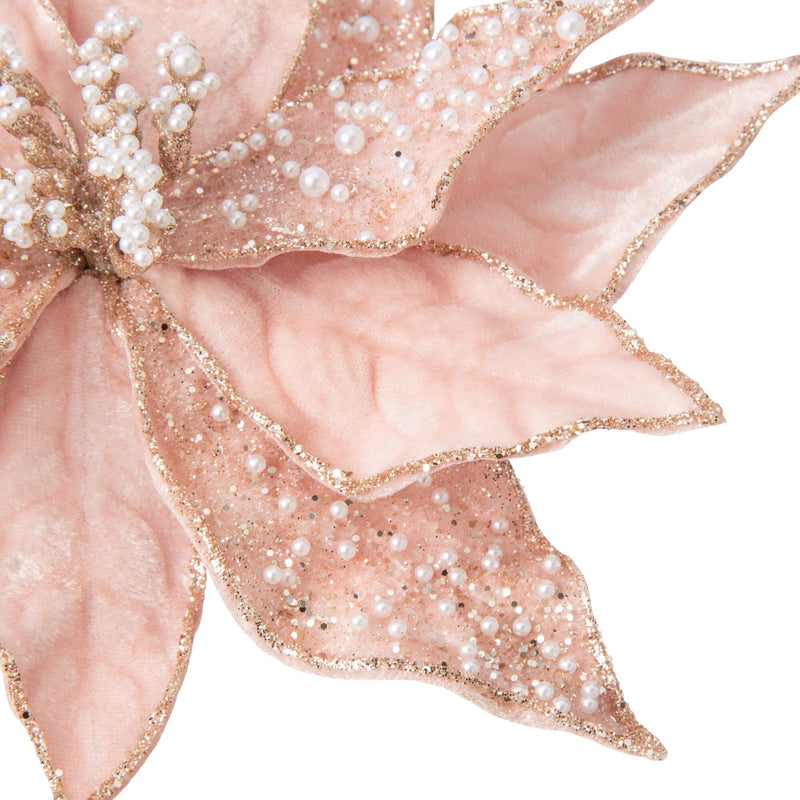 Art Plant Pearl Poinsettia Light Pink