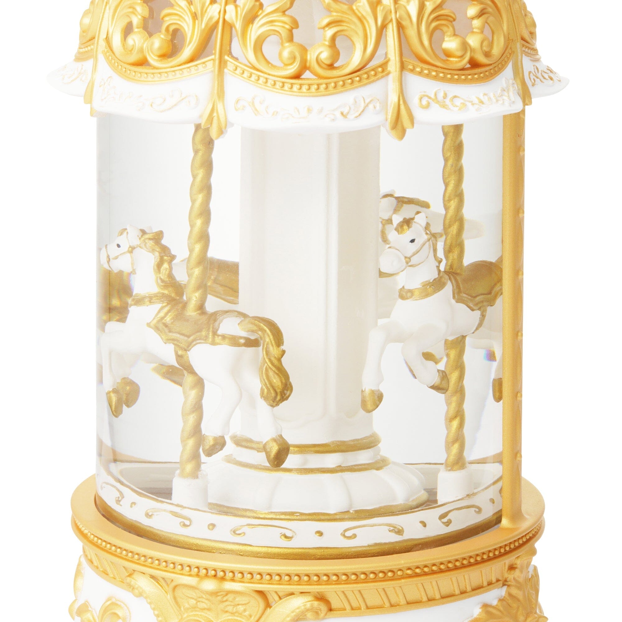Snow Globe Merry-Go-Round XL