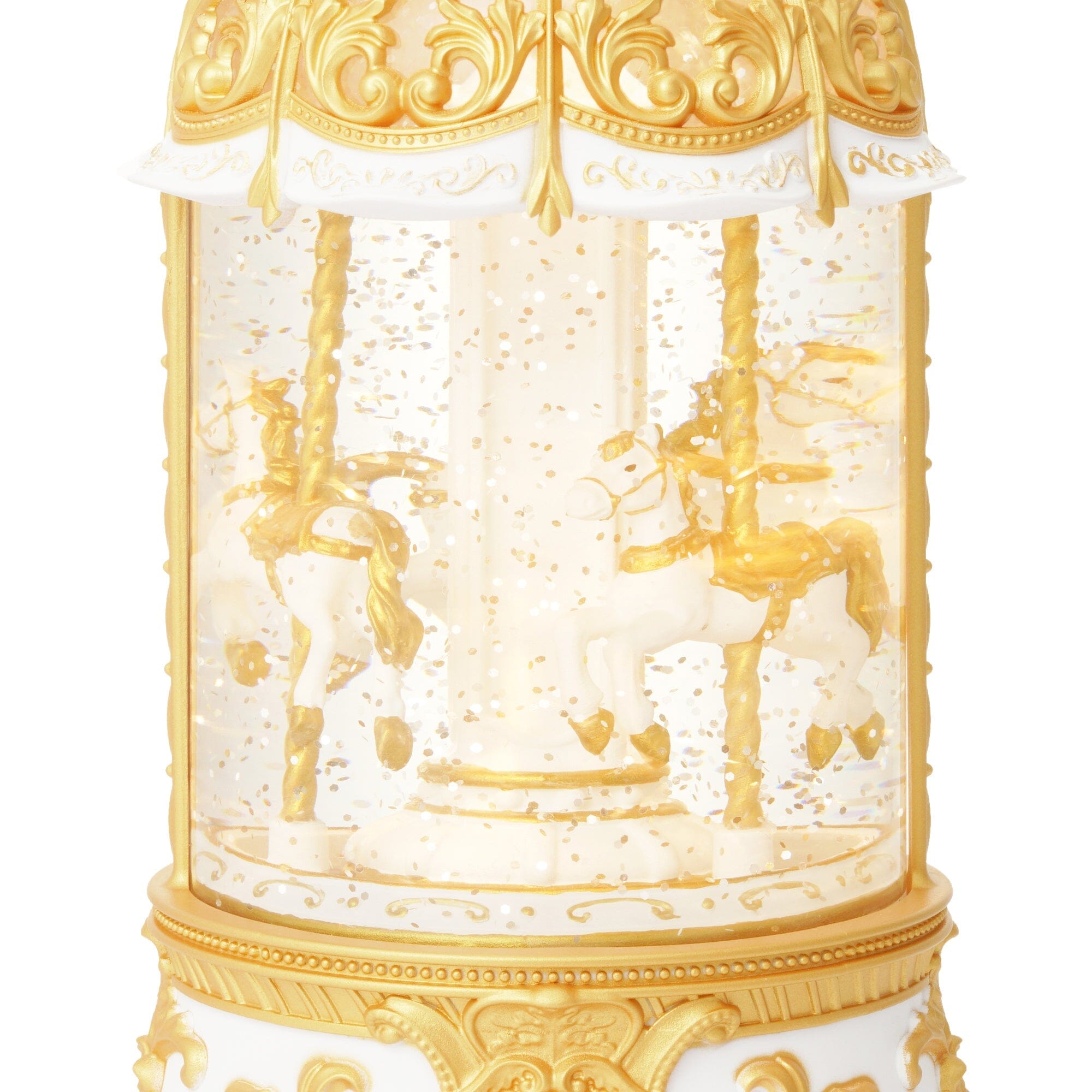 Snow Globe Merry-Go-Round XL