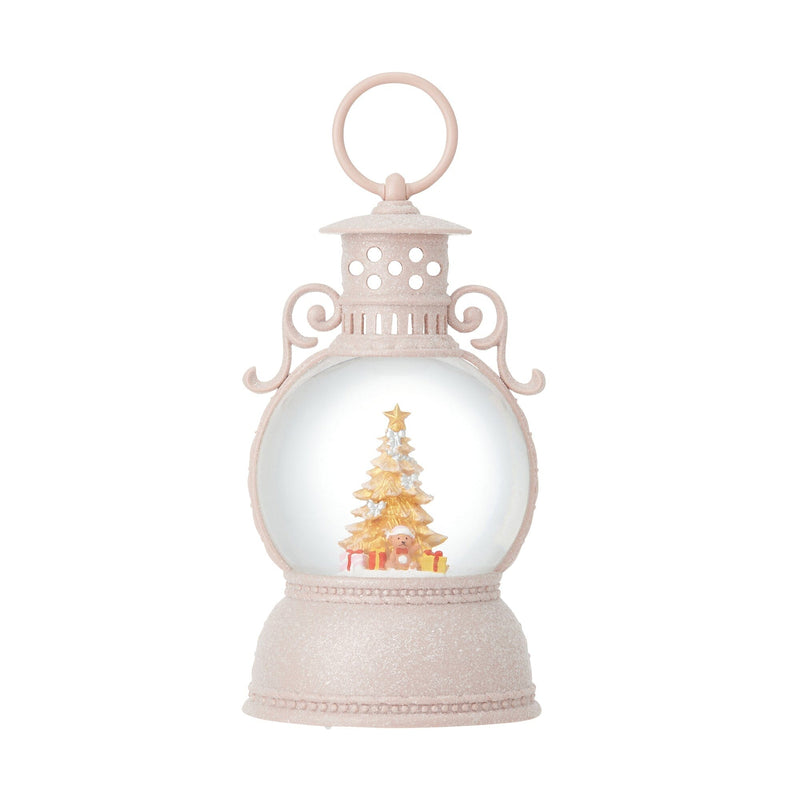 Snow Globe Round Lantern Tree Bear Large