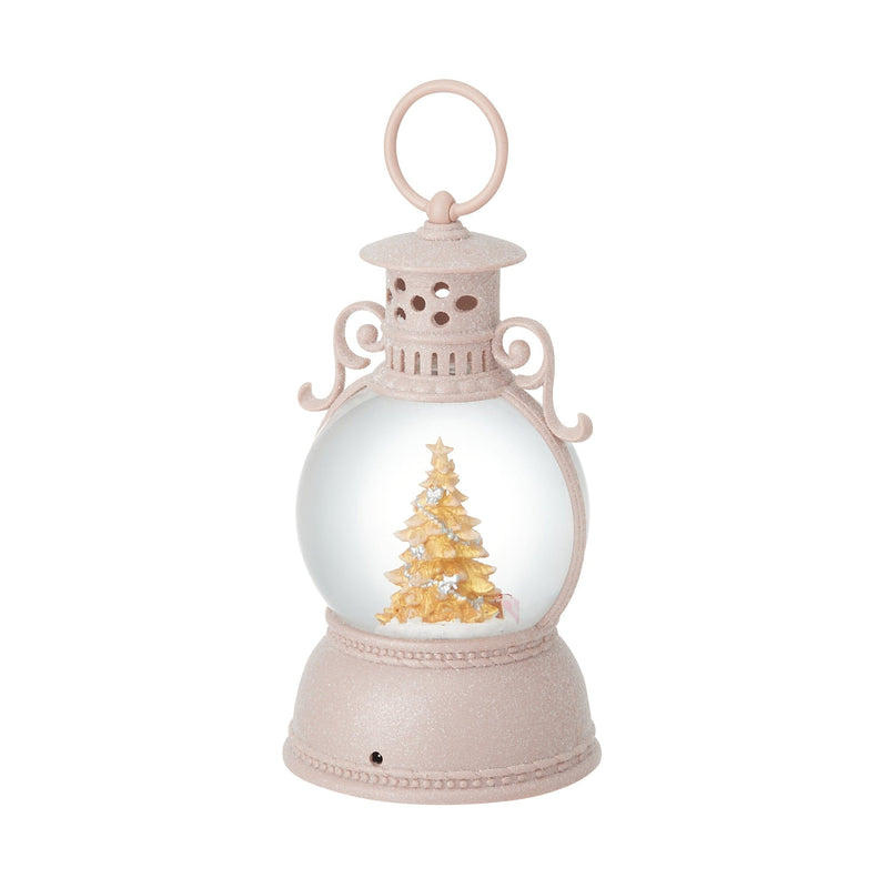 Snow Globe Round Lantern Tree Bear Large