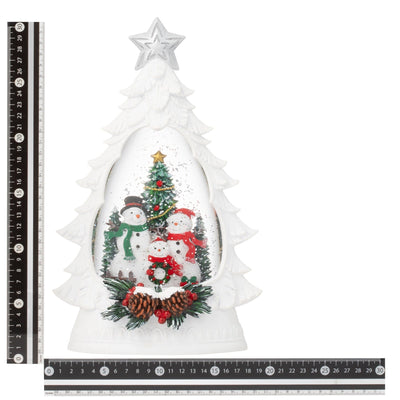 Snow Globe Tree Snowman XL