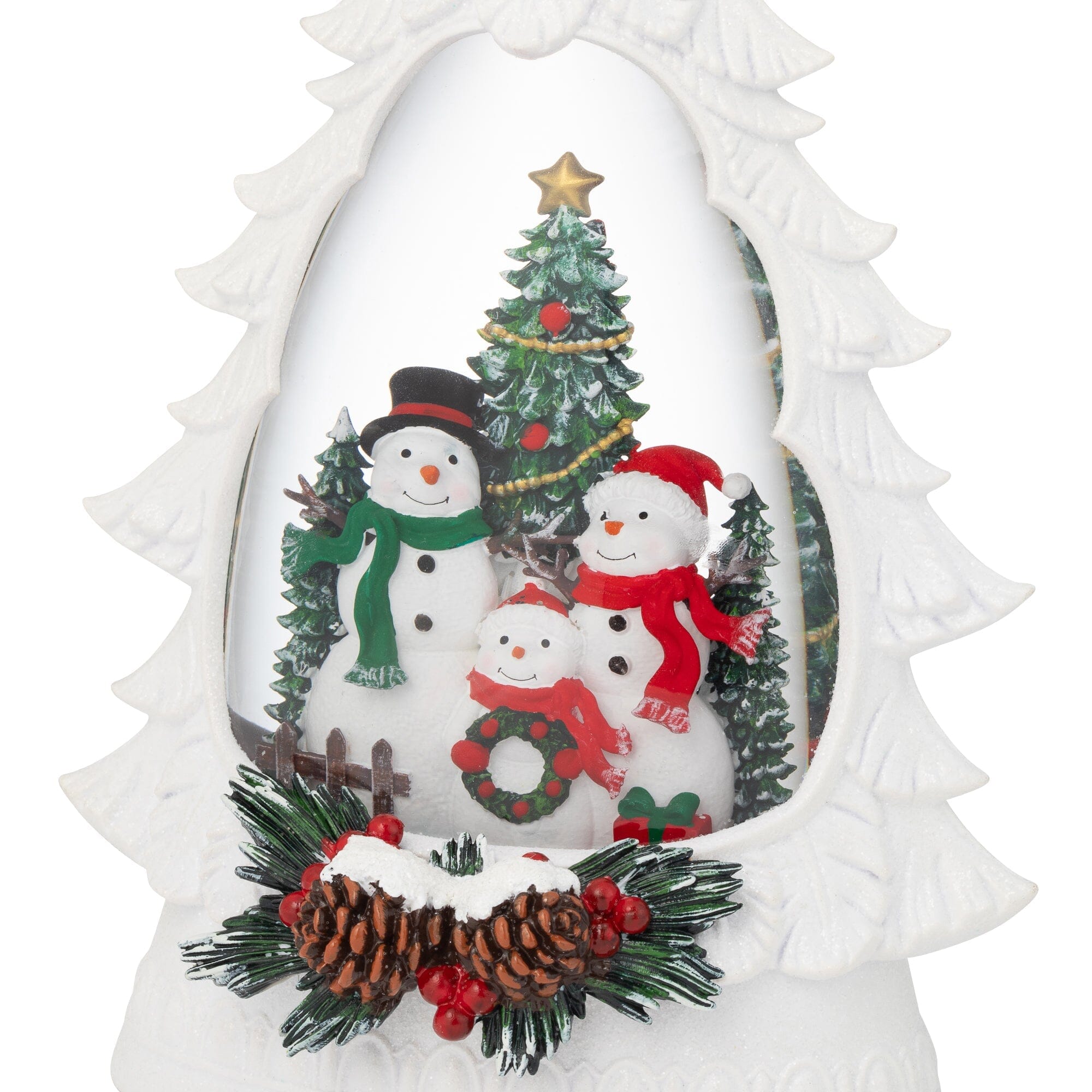 Snow Globe Tree Snowman XL