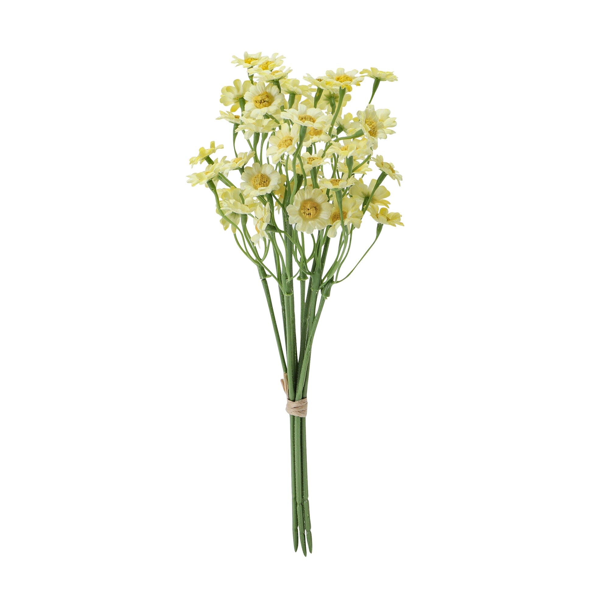Artificial Flower Petit Daisy Bundle Light Yellow