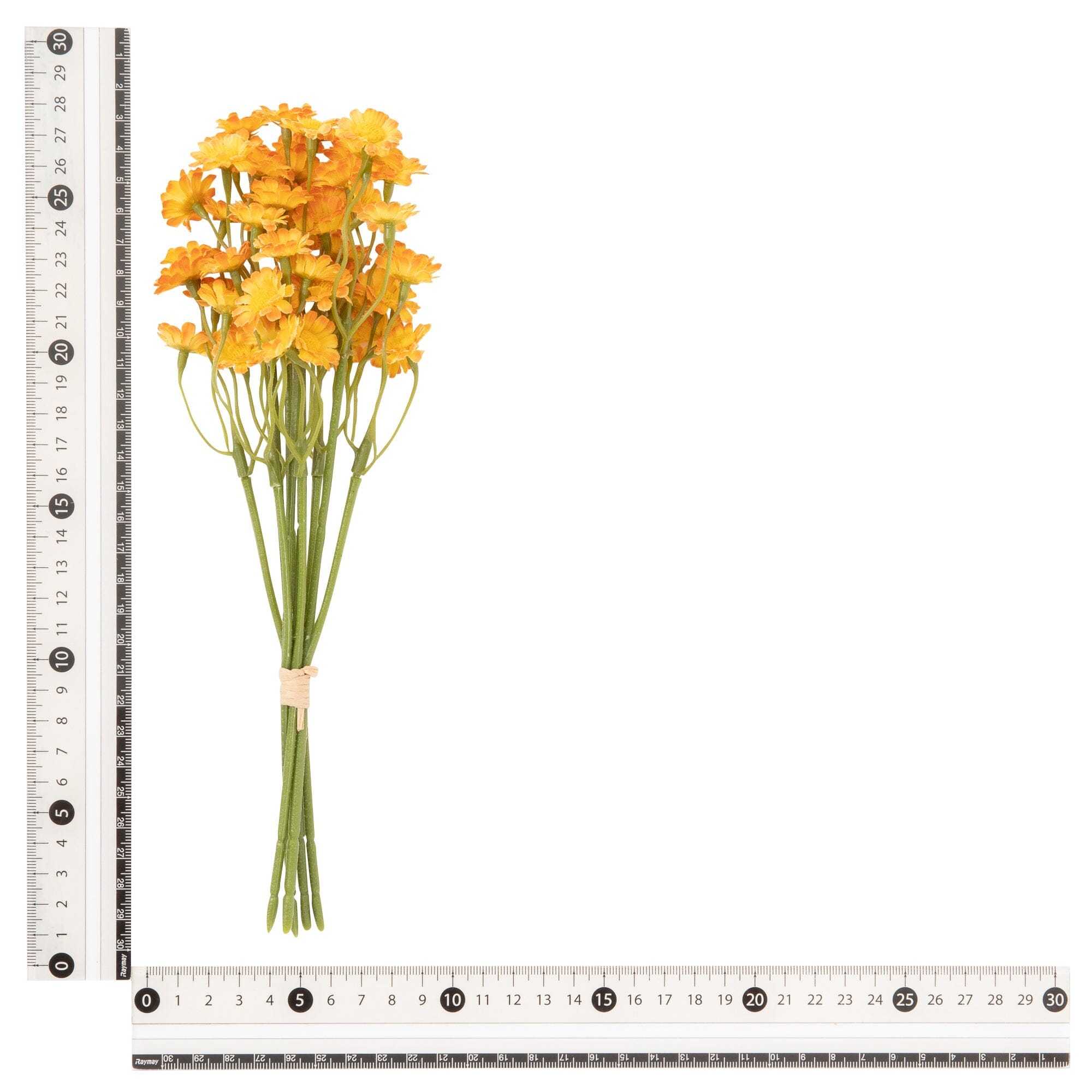 Artificial Flower Petit Daisy Bundle Orange