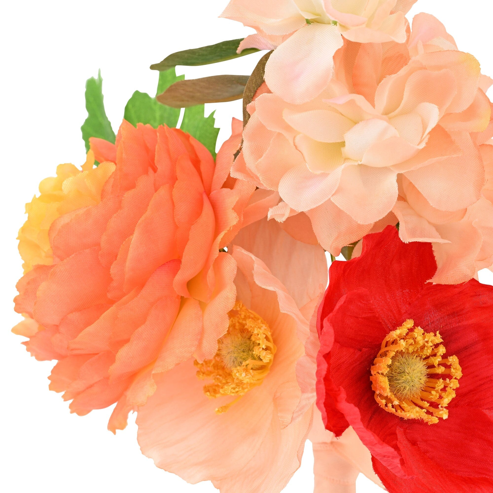 Petite Bouquet Ranunculus Poppy Mix Orange