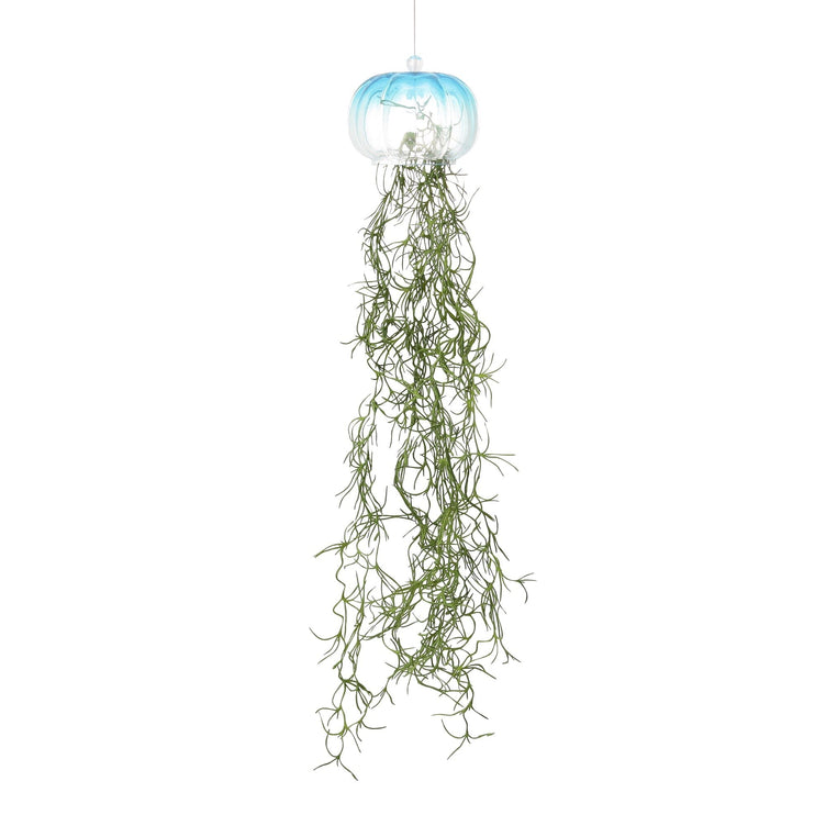Art Green Jellyfish Blue