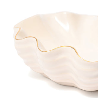 Ceramic Shell Accessory Tray