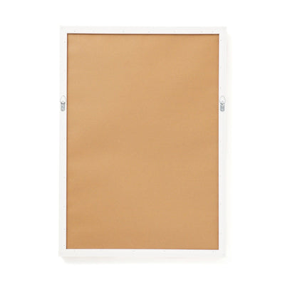 白色半立體植物掛畫 A