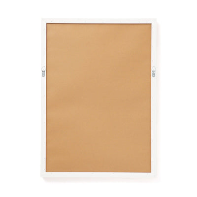 白色半立體植物掛畫 B