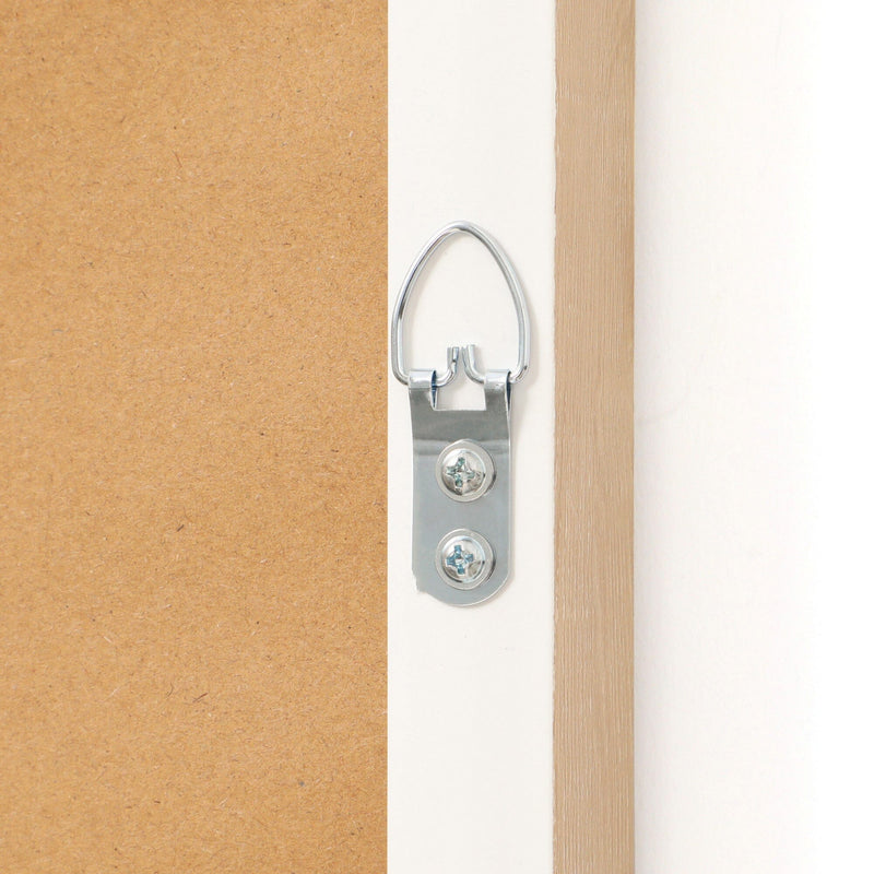 白色半立體植物掛畫 B