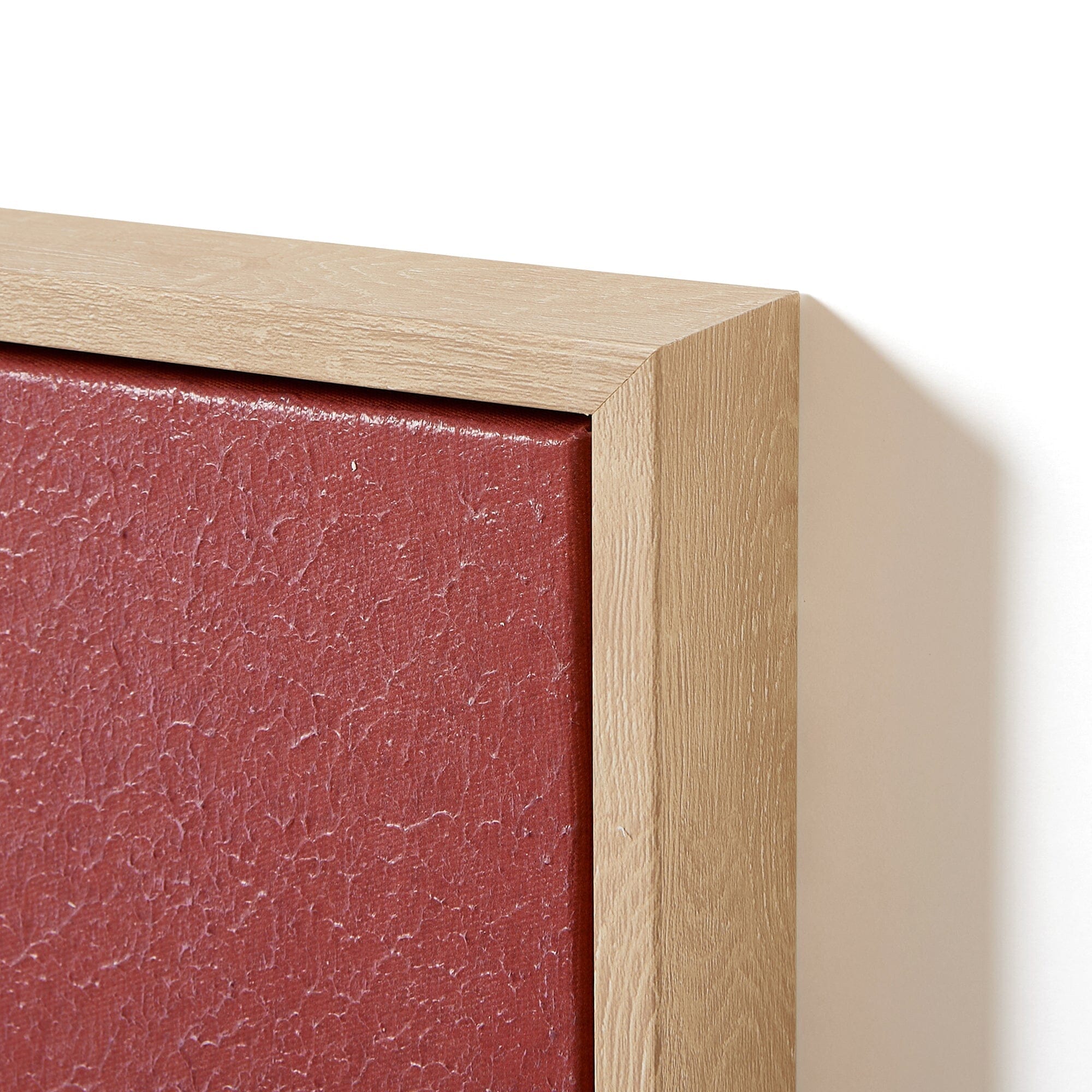 Geometric Art Board Red