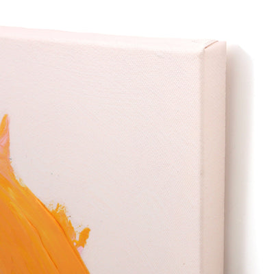 Painting Art Board Wave Medium Green