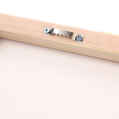 Painting Art Board Wave Medium Green