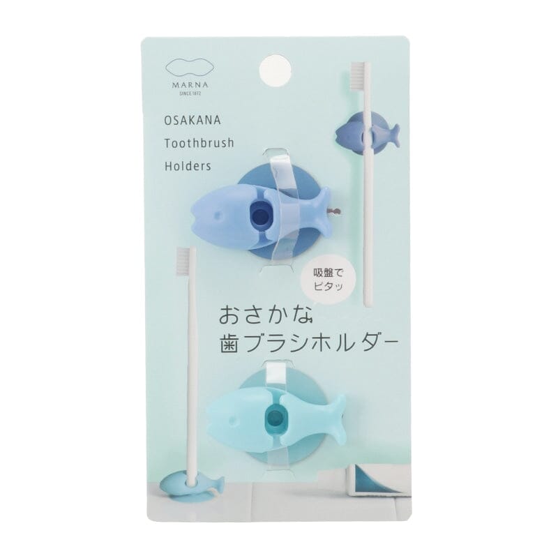 Osakana Tooth Brush Holder Blue