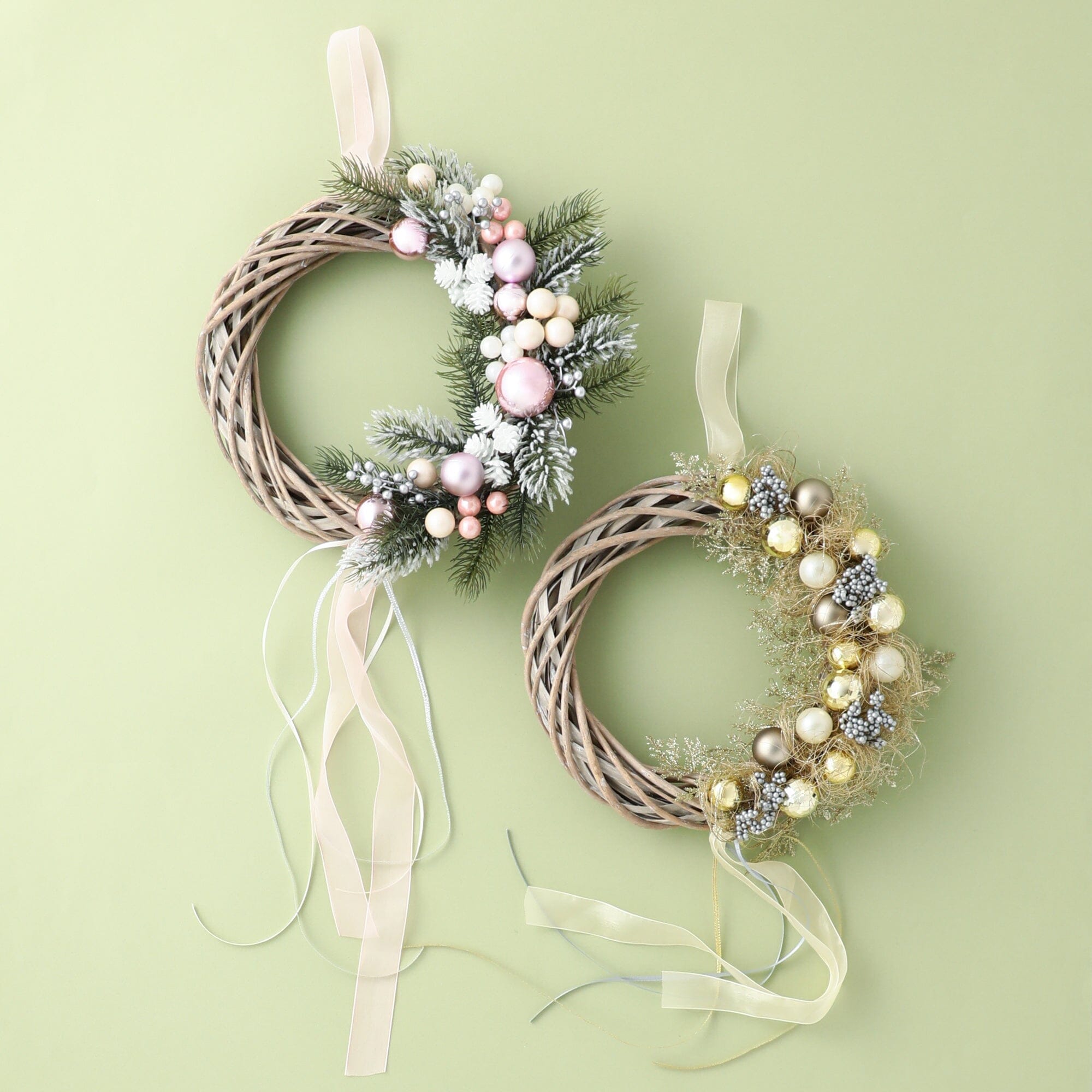 Wreath Asymmetric Medium Gold