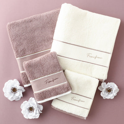 Basic Logo  Face Towel  Brown