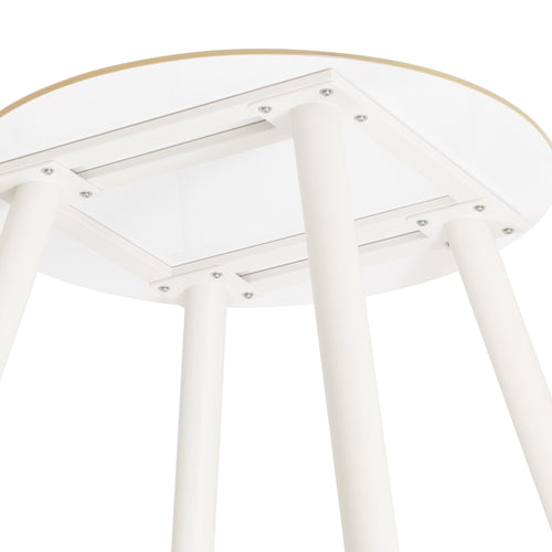 Brume Dining Table  80(A)  White