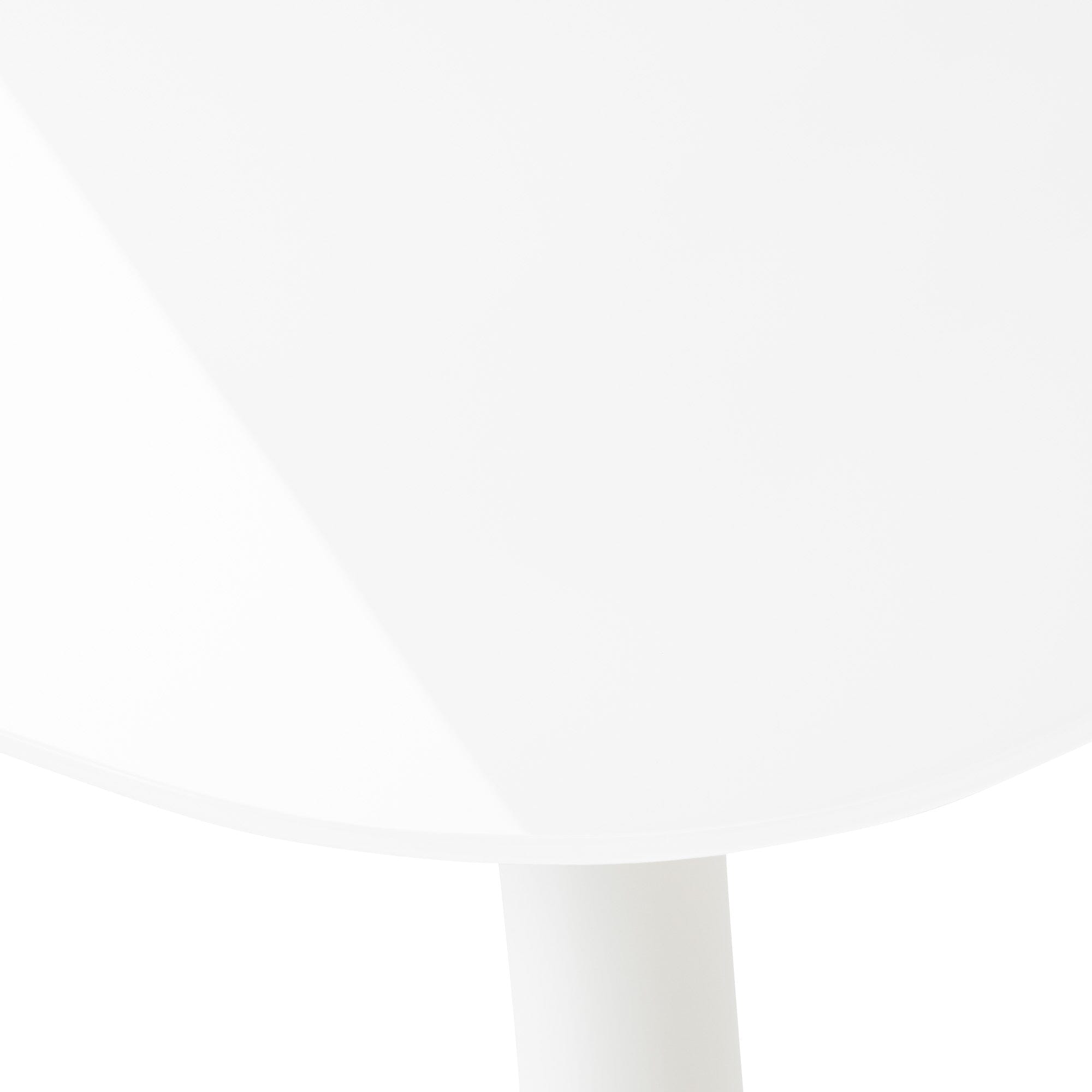 Brume Dining Table 140 (A) White
