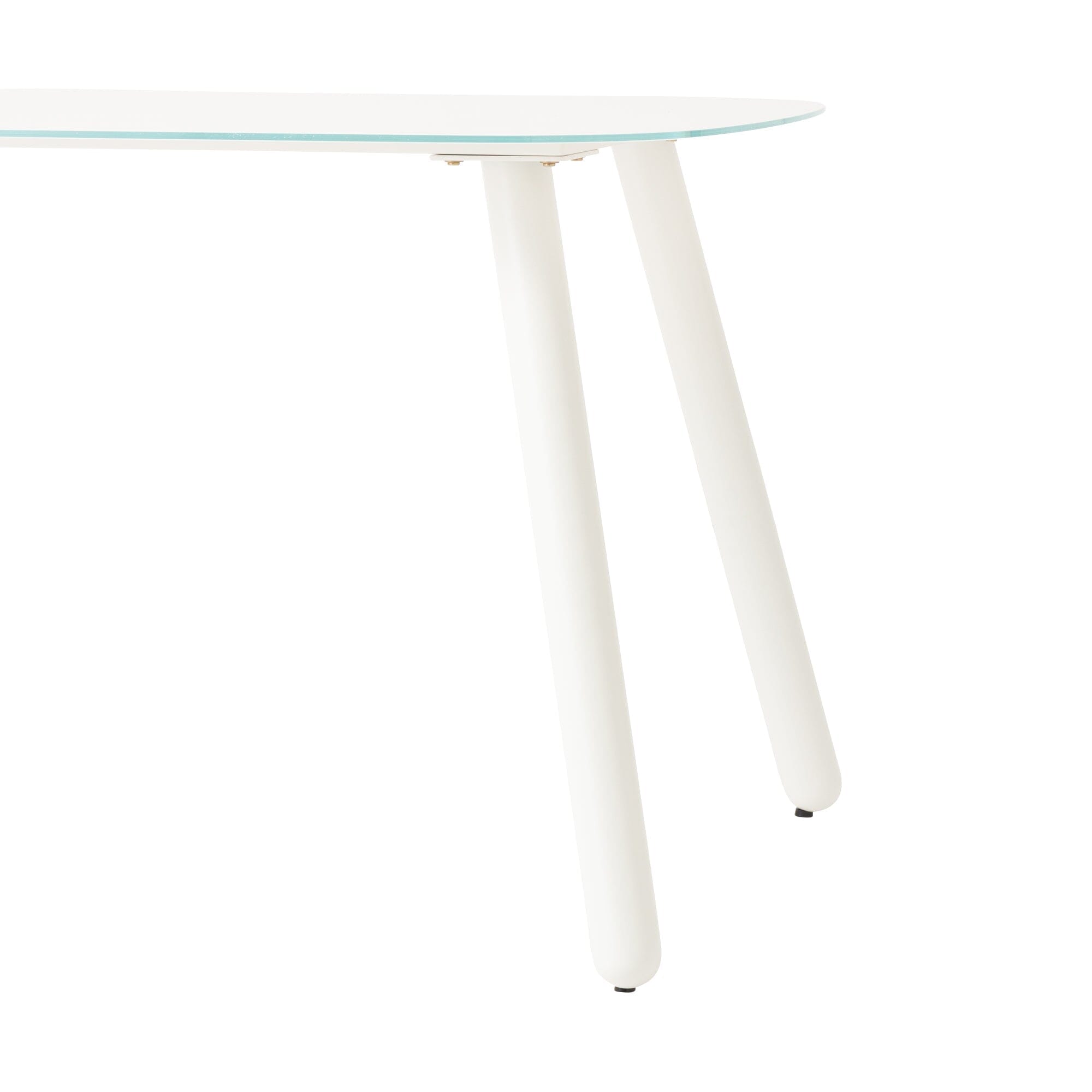 Brume Dining Table 140 (A) White
