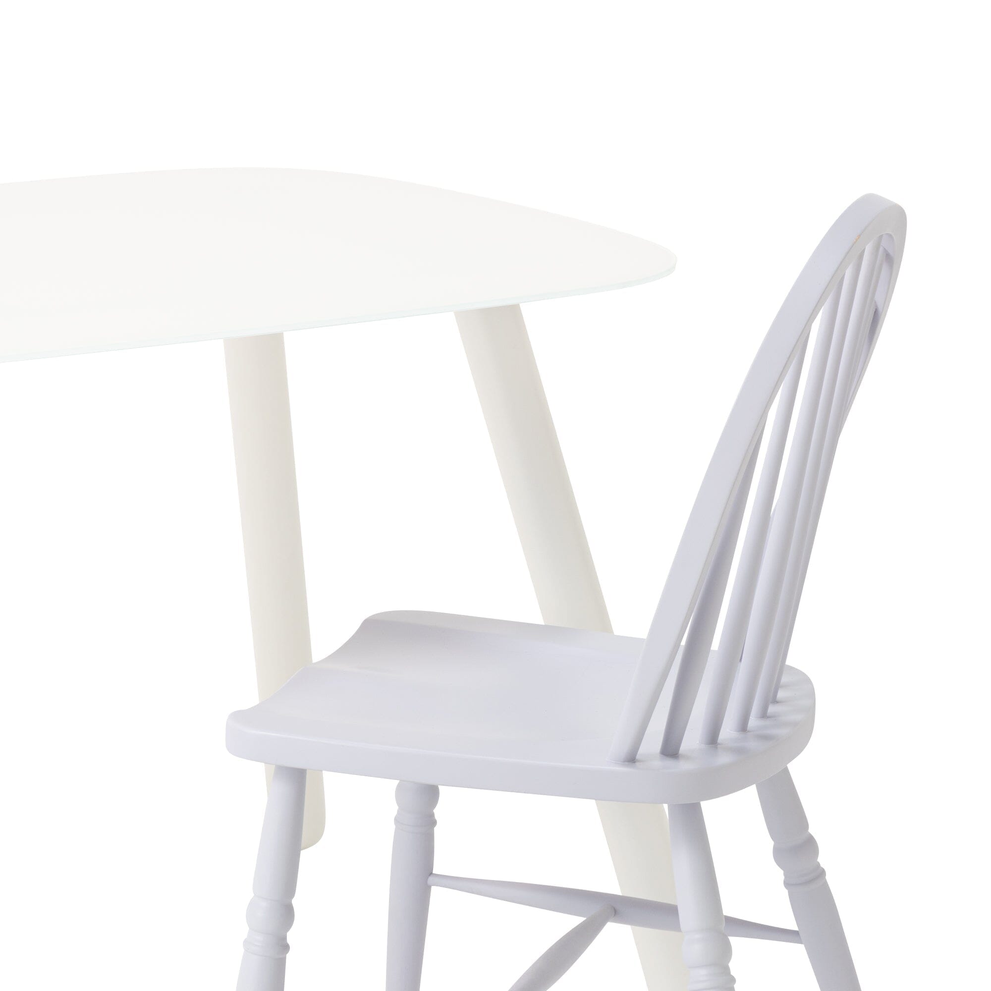 Brume Dining Table 140 (A) White