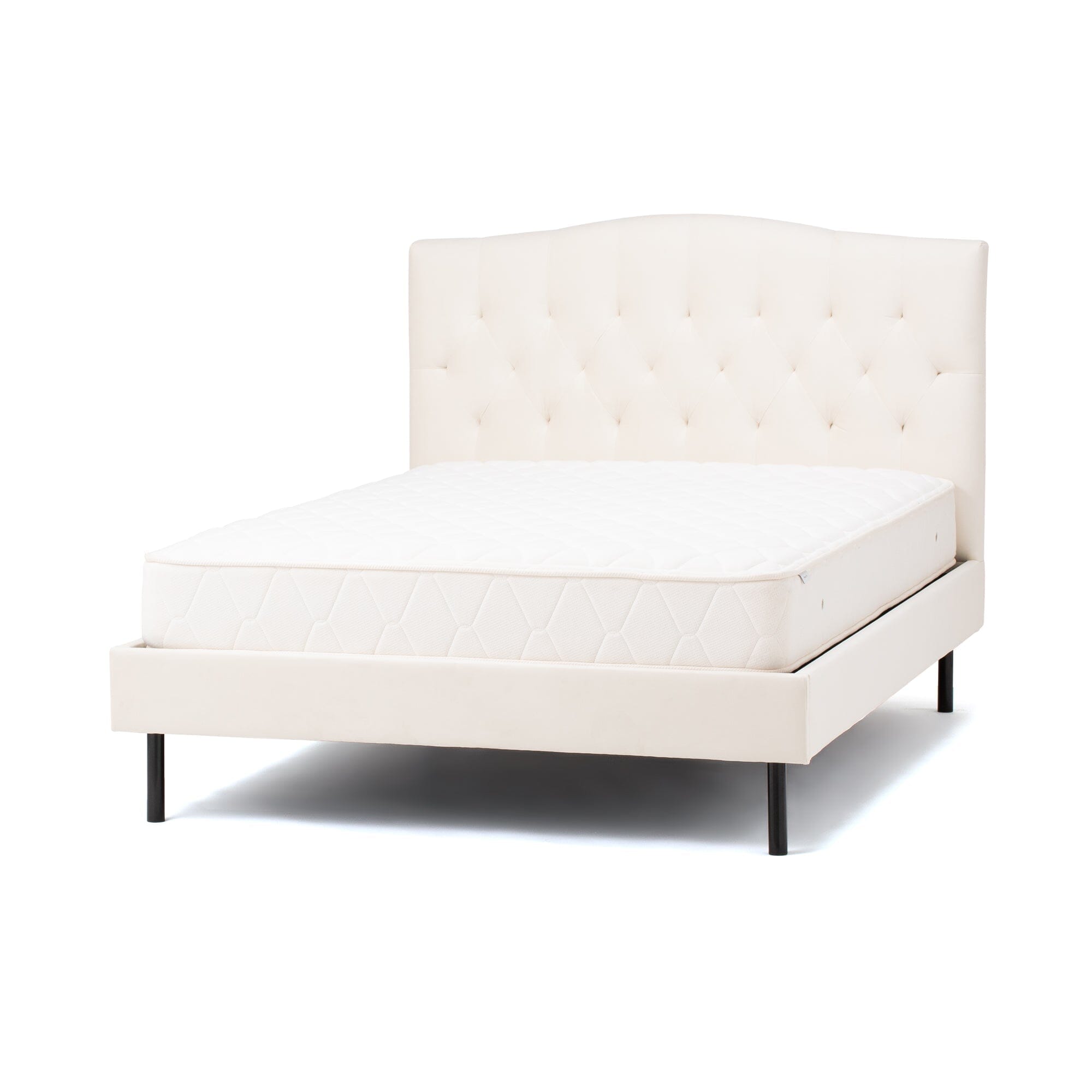 Brissa Bed Dimple Single (A) W1065×D2090×H1230White