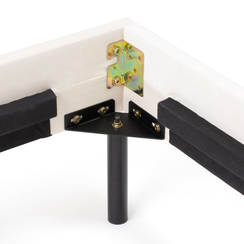 Brisa Bed Dimple Single (A) W1065×D2090×H1230White