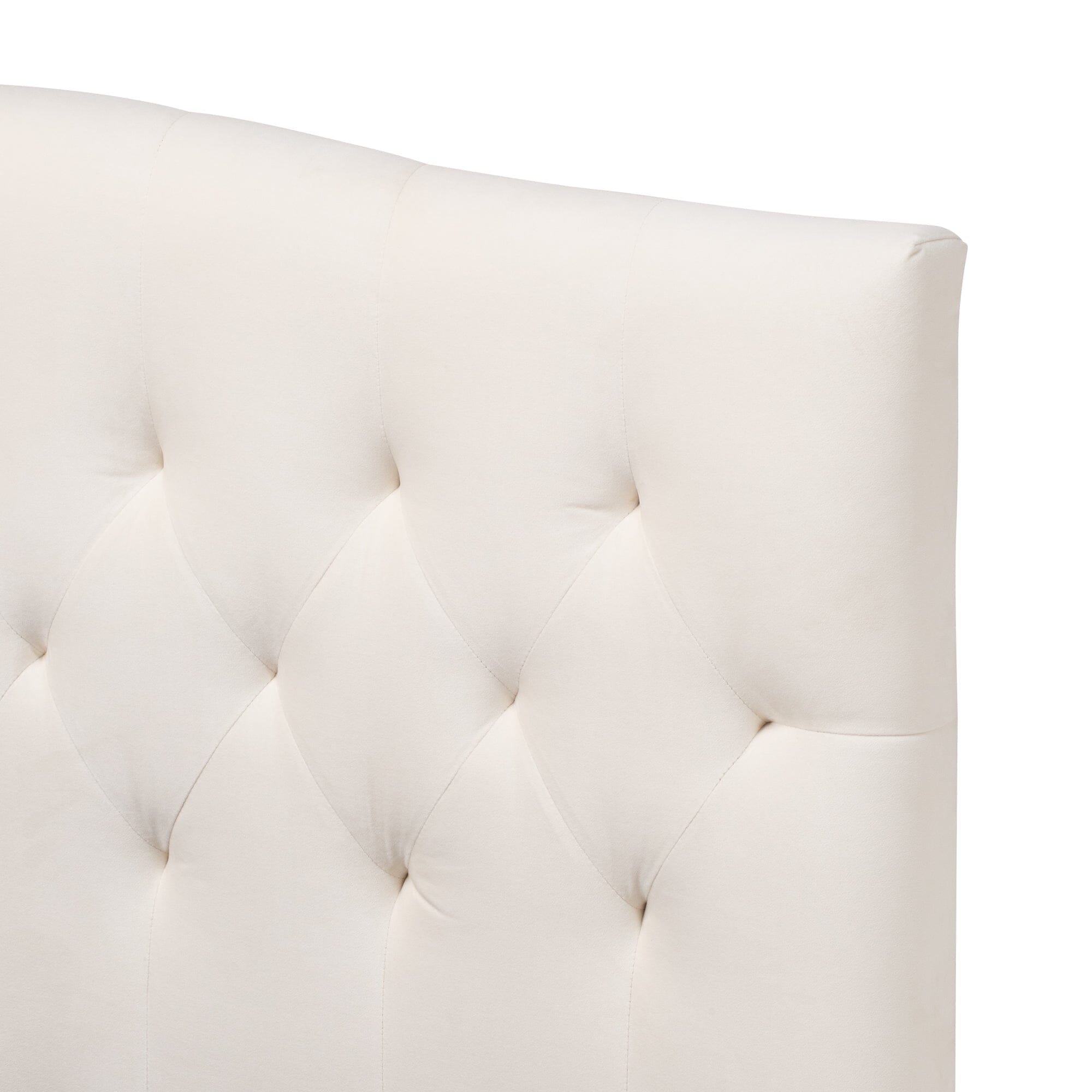 Brissa Bed Dimple Single (A) W1065×D2090×H1230White