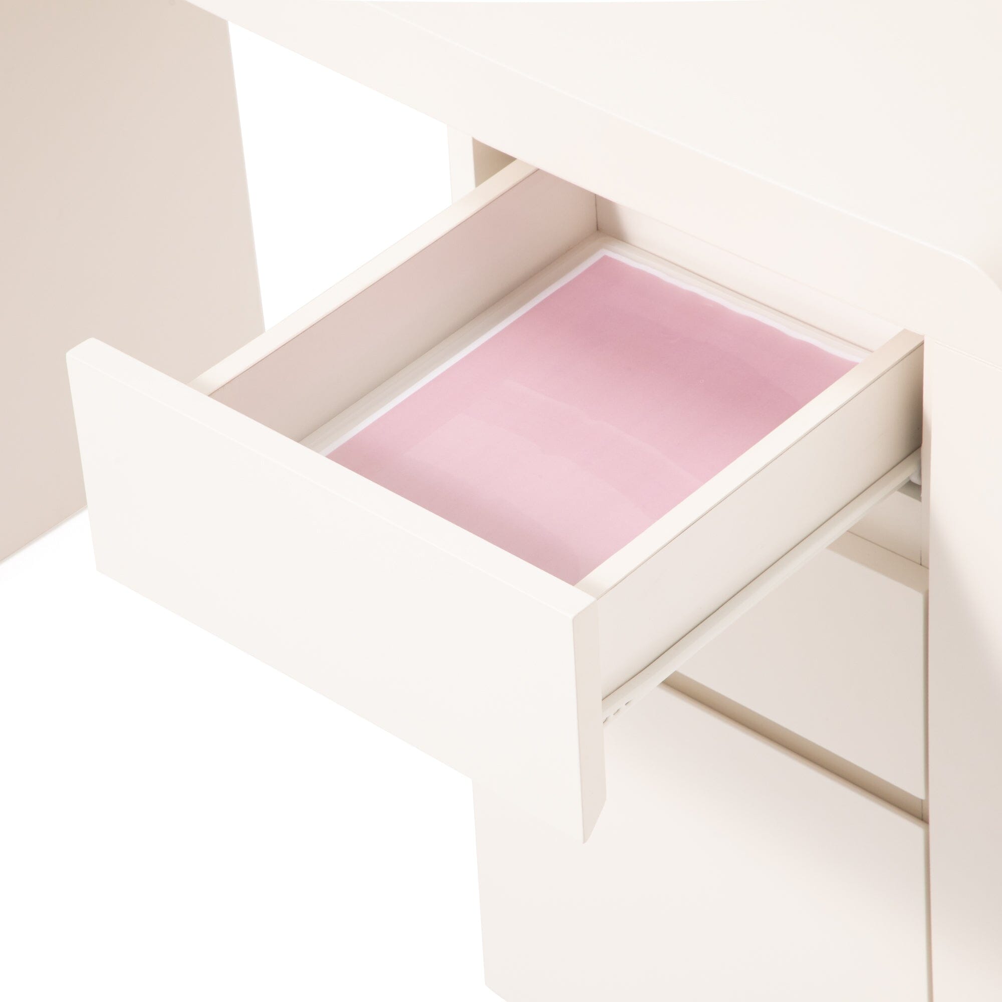 Marle Cosmetic Desk (A) W1050×D420×H752 White