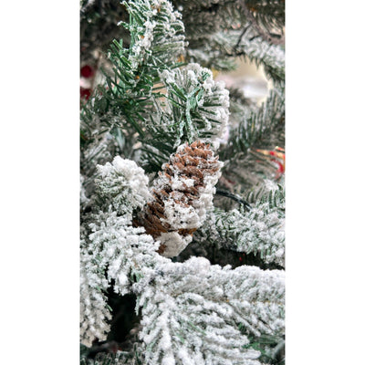 聖誕樹 180CM 綠色X白色 (連280個LED燈球)