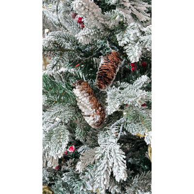 聖誕樹 180CM 綠色X白色 (連280個LED燈球)