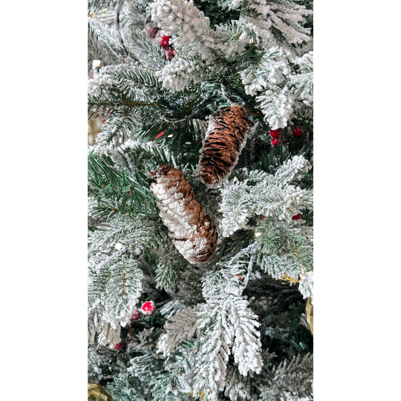 聖誕樹 180CM 綠色X白色 (連280個LED燈球)